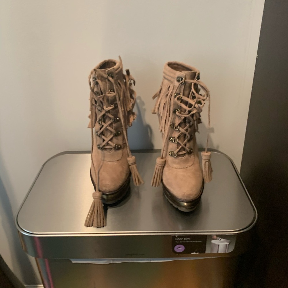 Brian Atwood Tempesta Booties size 8